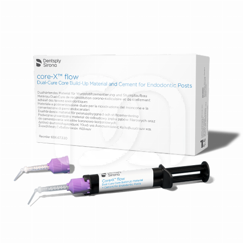 Core. X Flow - Refill -  4 spuitjes van 4,75 g + 20 mixing tips en 20 intra-oral tips