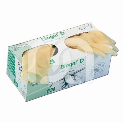 POEDERVRIJE LATEX HANDSCHOENEN - 25 PAAR