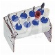 PLUG IN - 8 PERFORATIES (1) : DEKSEL:ZONDER, HOOFDKLEUR:ROZE, SNUIFJE:FG/CA, MATERIALEN:INOX