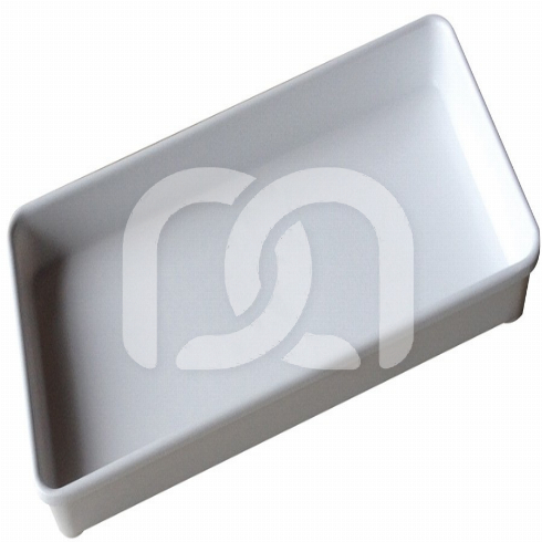 WIT MELAMINE DIENBLAD (20X15CM)