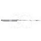 POST SPACE BUR - 6 STUKS : ISO:ISO 007, LENGTE KOP:0 MM, TOTALE LENGTE:25 MM