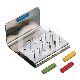 CLIP COLOR BOREN - 8 PERFORATIES (1) : HOOFDKLEUR:VERSCHILLENDE KLEUREN, SNUIFJE:FG/CA