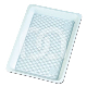 PLATEAUX SANS COMPARTIMENTS (400) : LONGUEUR:20 CM, COULEUR PRINCIPALE:BLANC, LARGEUR:10 CM