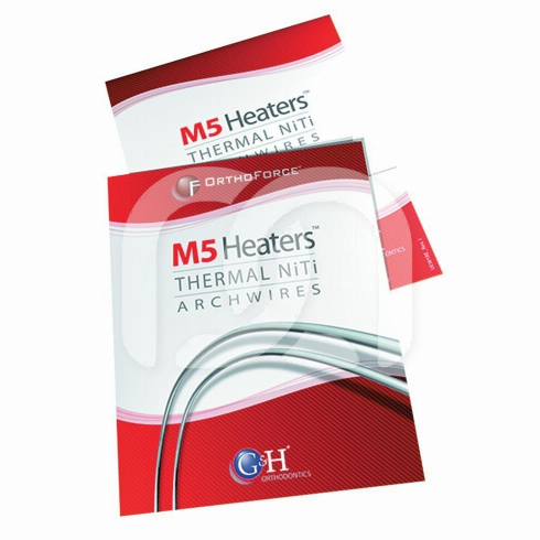 M5 HEATERS THERMAL NITI ARCHWIRES - 25 STUKS