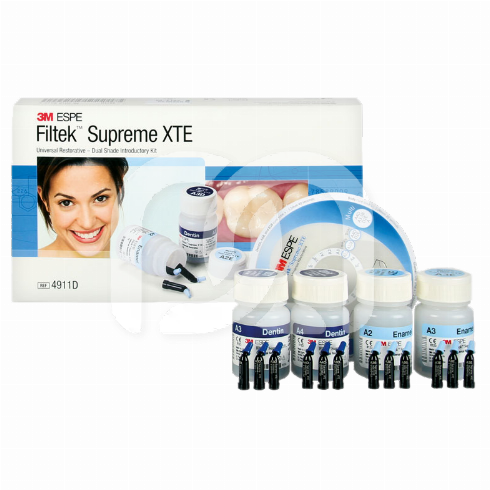 FILTEK SUPREME XTE UNIVERSEL INTRO KIT DUAL SHADE CAPS