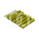 SILICONEN VOOR CASSETTES (28X18) : HOOFDKLEUR:GEEL