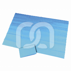 STERIELE LAPPEN IN BLAUW (35X50CM) (100)