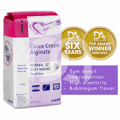 CAVEX CREAM ALGINATE SET NORMAL (500G)
