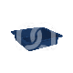 MATERIAAL TUB : HOOFDKLEUR:DONKER BLAUW