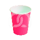 2000 GEKLEURDE PAPIEREN DRINKBEKERS