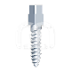 SCHROEFSTIFTEN - TITANIUM (6) : DIAMETER:1,80 MM, LENGTE:8 MM