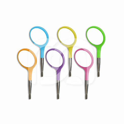 ASSORTIMENT TÊTES MIROIRS BUCCAUX NEON (12)