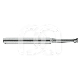 HARDMETAALBOREN NR.33 1/2 OMGEKEERDE KEGEL (5) : ISO:ISO 006, LENGTE KOP:0,80 MM, TOTALE LENGTE:19 MM