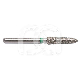 DIAMONDBOREN S1 MEDIBASE (25) : ISO:ISO 014, LENGTE KOP:9,50 MM, TOTALE LENGTE:22 MM, KORREL DIAMANTBOREN:VET