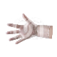 GANTS EN VINYLE NON POUDRÉS (100) : COULEUR PRINCIPALE:TRANSPARENT, TAILLE DE GANTS:XS, MATÉRIAUX GANTS:VINYLE