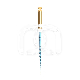 GO-TAPER BLUE STERILE