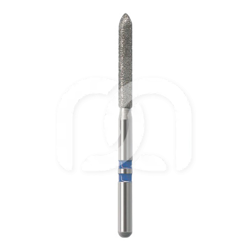 FRAISES DIAMANTÉES FORME CYLINDRIQUE À BISEAU - (5)