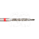 DIAMANTBOREN - 8863 : ISO:ISO 010, LENGTE KOP:10 MM, TOTALE LENGTE:19 MM, KORREL DIAMANTBOREN:DUN