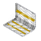 CASSETTE GALAXY SLIDE (28X18)
 : LONGUEUR:18 CM, COULEUR PRINCIPALE:JAUNE, LARGEUR:7 CM, MATÉRIAUX:SILICONE, HAUTEUR:0 CM, NOMBRE D'INSTRUMENTS:NON RENSEIGNÉ