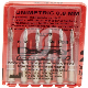 PENETRATION DRILLS UNIMETRIC (6) : Nr.:N°8, DIAMETER:0,80 MM, LENGTE:0 MM