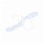 SPATULE À ALGINATE COUDÉE - BLANCHE