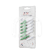 BOSSETTES INTERDENTAIRES 3E - LE LOT DE 6 BROSSETTES : DIAMETER:0 MM, MAAT:SMALL, HOOFDKLEUR:GROEN