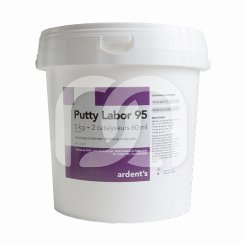 Putty Labor 95 - Le pot de 5 kg + 2 tubes de catalyseurs 60ml