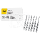 BOREN VOOR SCREW-POSTS ASSORTIMENT NR.1-6 (6) : Nr.:ASSORTIMENT N°1-6, DIAMETER:0 MM, LENGTE:28 MM