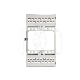 CASSETTE E-Z JETT - 8 INSTRUMENTEN : HOOFDKLEUR:WIT, MATERIALEN:SILICONE, AANTAL INSTRUMENTEN:8