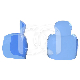 BIOFIT BLAUW TRANSPARANT (25) : MAAT:NIET GESPECIFICEERD, HOOFDKLEUR:BLAUW, TANDTYPE:NIET GESPECIFICEERD, LENGTE:4,50 MM, MATRIXDIKTE:0,05 MM