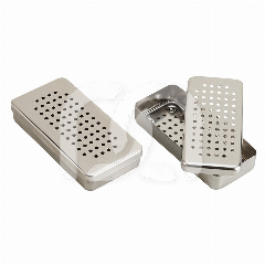 INOXDOOS - GEPERFOREERDE - 21X10X5CM INOXDOOS - GEPERFOREERDE - 21X10X5CM