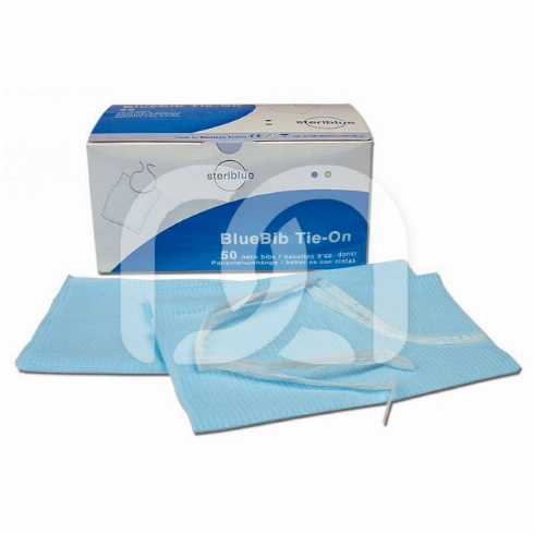 BAVETTES BLUEBIB TIE-ON - LA BOÎTE DE 50 BAVETTES