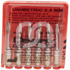 UNIMETRIC DRILLS - 6 STUKS