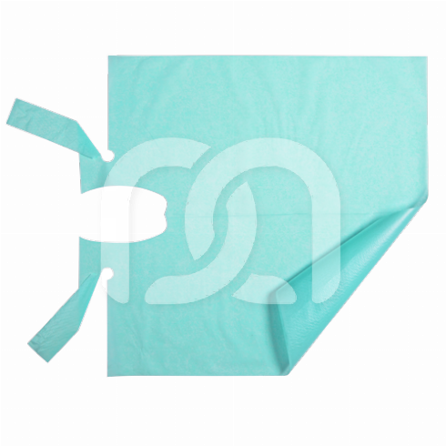 TABLIERS PATIENT EN PAPIER PLASTIFIÉ (80)