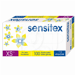 SENSITEX GEPOEDERD HANDSCHOENEN (100) SENSITEX GEPOEDERD HANDSCHOENEN (100)