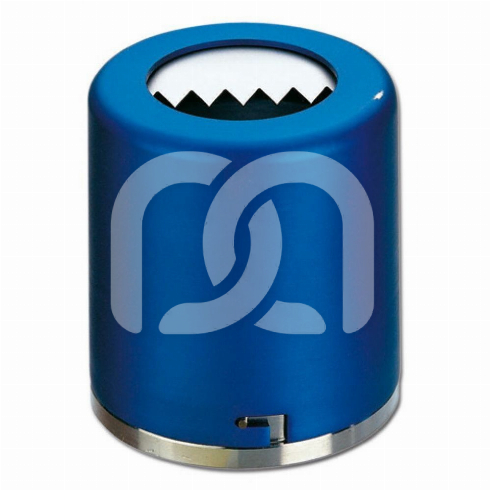 POUBELLE ALUMINIUM - BLEU