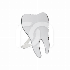MIROIR EN FORME DE DENT  MIROIR EN FORME DE DENT