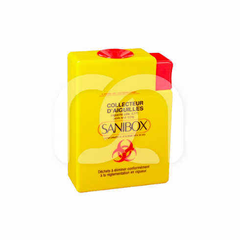 SANIBOX COLLECTEUR D'AIGUILLES (170ML)