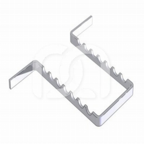 PLATEAUX INOX NON PERFORÉS - LE PORTE INSTRUMENTS 7 INSTRUMENTS