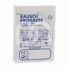 PAPIER À ARTICULÉ PROGRESS 100 - LA BOÎTE DE BANDES DROITES DE 50 FEUILLES