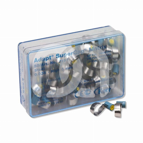 SUPERCAP - BANDMATRICES METAAL  0.038MM (50)