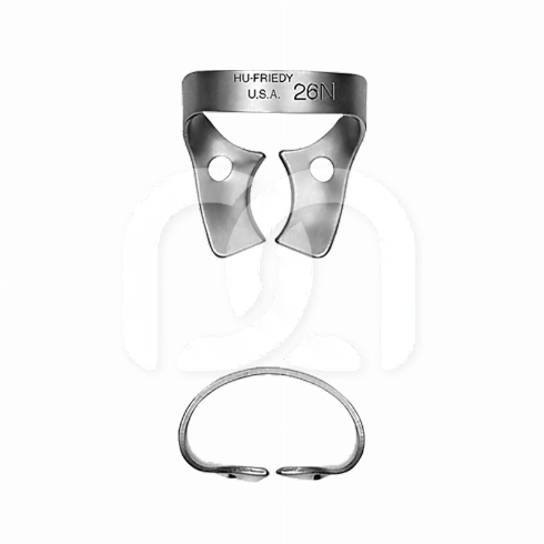 SATIN STEEL RUBBERDAMKLEMMEN