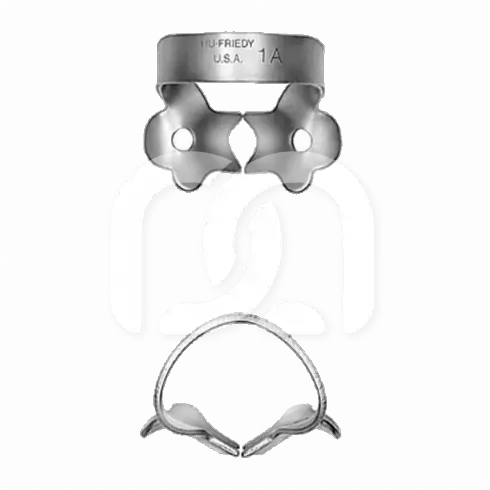 SATIN STEEL RUBBERDAMKLEMMEN