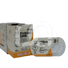 FIL DE SUTURE ETHIBOND - LA BOÎTE DE 12 UNITÉS- FIL 4/0- AIGUILLE MULTIPASS