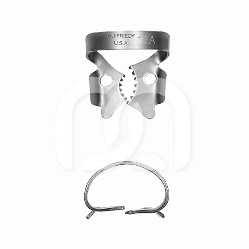 SATIN STEEL RUBBERDAMKLEMMEN