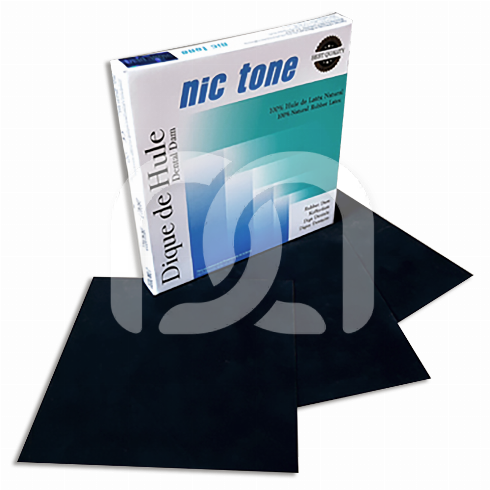 Digues Dentaires Nic Tone 6x6 en Latex (36)