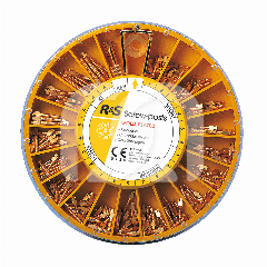 TENONS À VIS PLAQUÉS OR - ASSORTIS (240) TENONS À VIS PLAQUÉS OR - ASSORTIS (240)