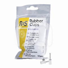 RUBBEREN POLIJSTCUPS MET LAMELLEN (12)