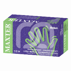 GANTS LATEX POUDRÉS (100) GANTS LATEX POUDRÉS (100)