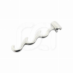 CROCHET SPIRAL A SERTIR DROITE (8.7MM) (10)